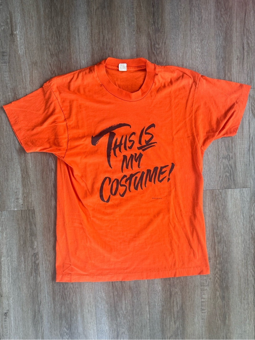 Vintage 80s This Is My Costume T-Shirt